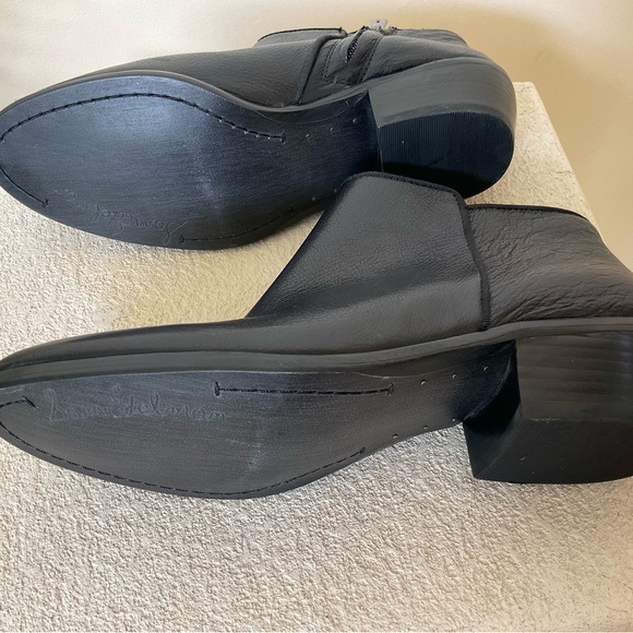Sam Edelman Black Leather Booties, Size 37 European. - Picture 10 of 14